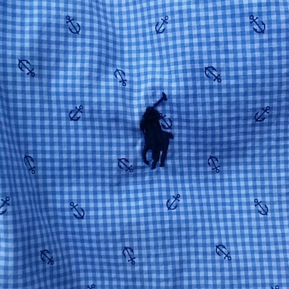Polo Ralph Lauren XL Slim Fit Nautical Button Down